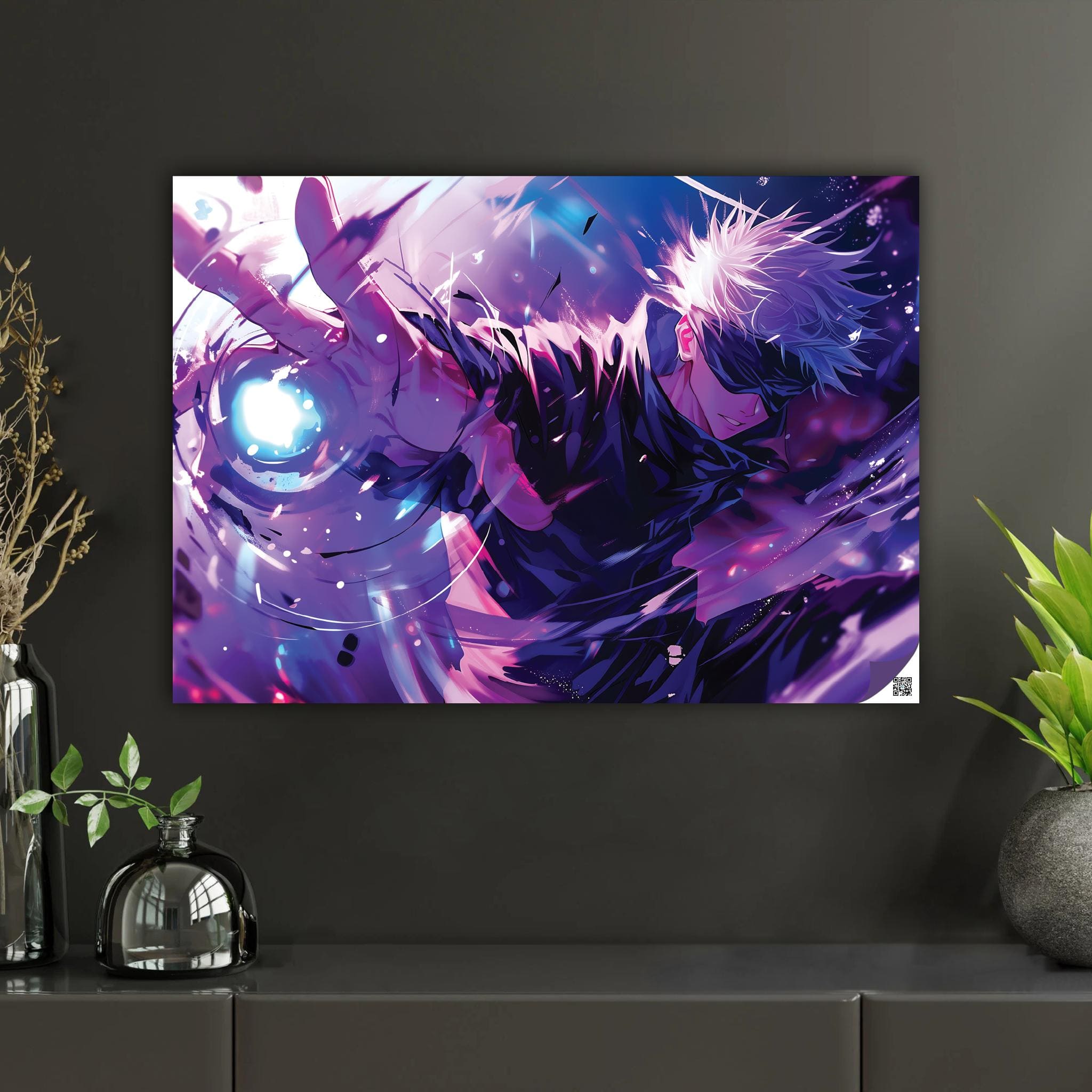 Gojo’s Infinite Power | Interactive Augmented Reality Anime Print