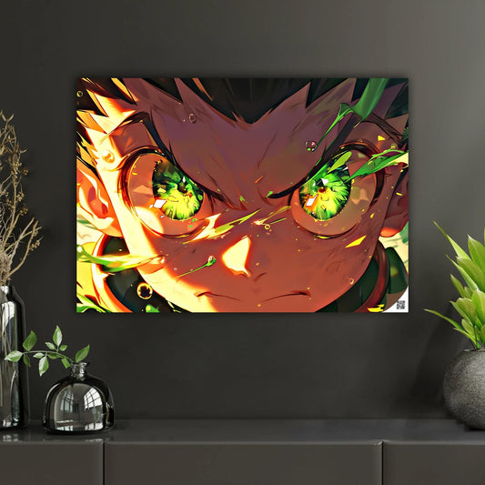 Gon’s Fierce Gaze | Interactive AR Anime Artwork