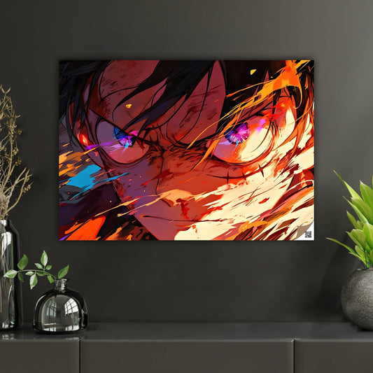 Luffy’s Burning Resolve | Interactive AR Anime Artwork