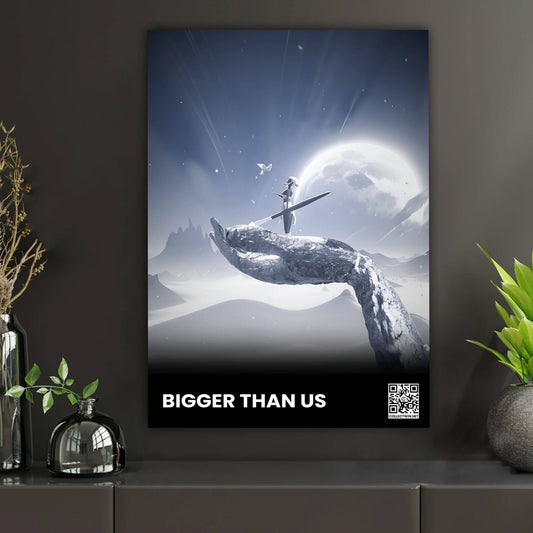 Bigger Than Us | AR Art Print by Raphaël Erba