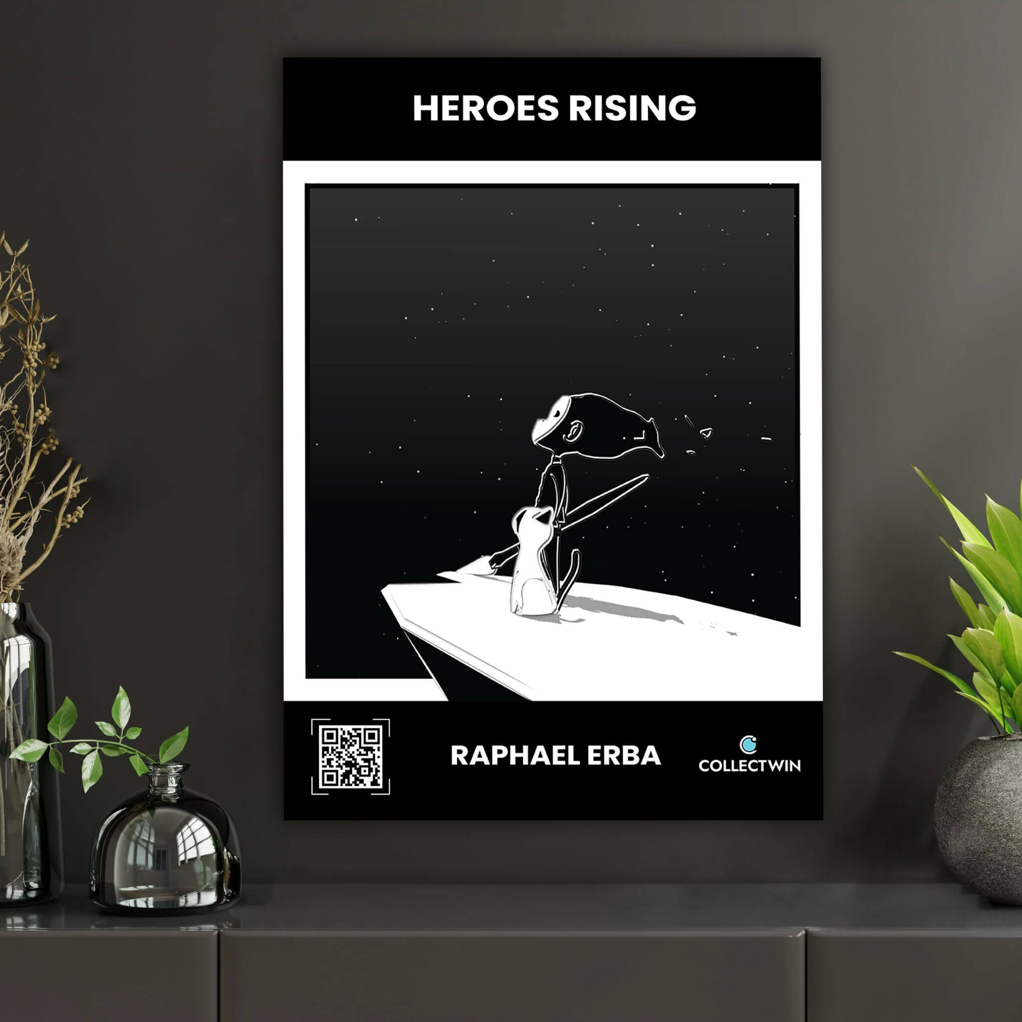 Heroes Rising | Augmented Reality Artwork Print