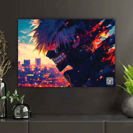 Kaneki’s Explosive Rage | Interactive AR Anime Artwork