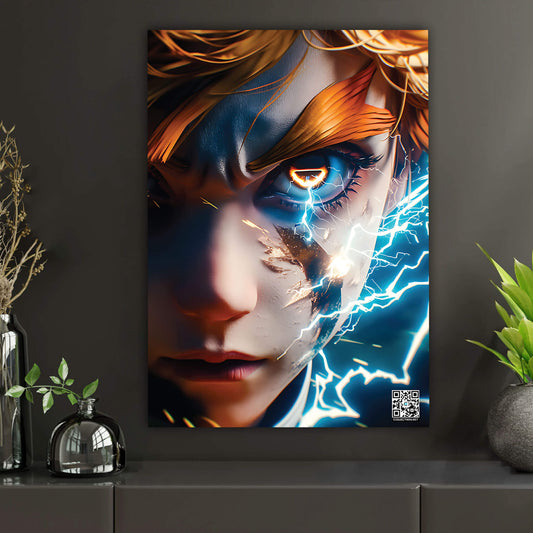 Lightning’s Strike | Interactive Augmented Reality Anime Print