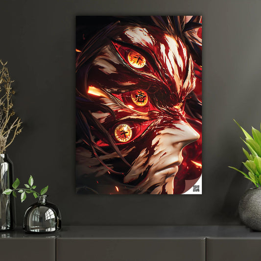 Multiple Eyes of Power | Interactive AR Anime Art