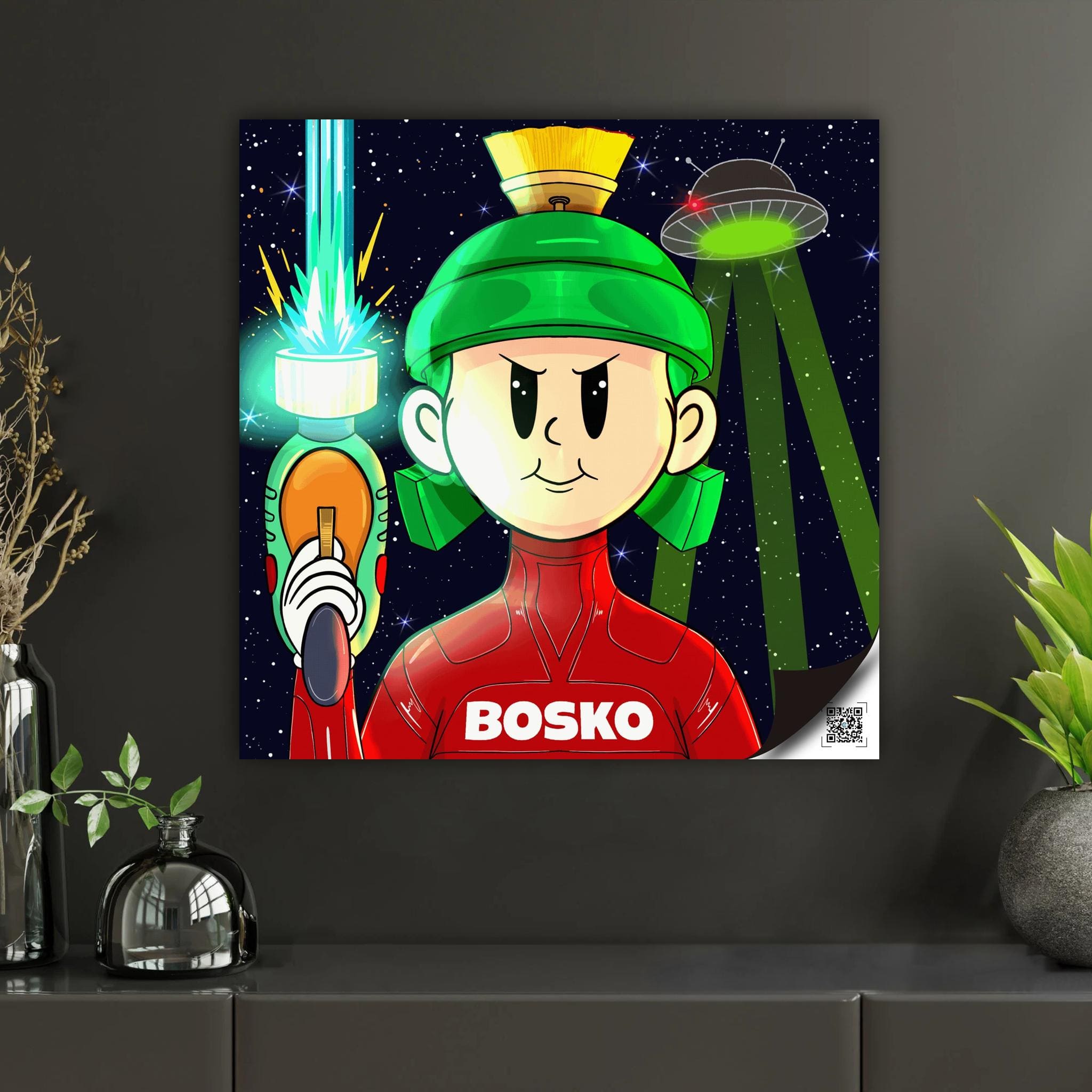 Bosko Custom Metal Print