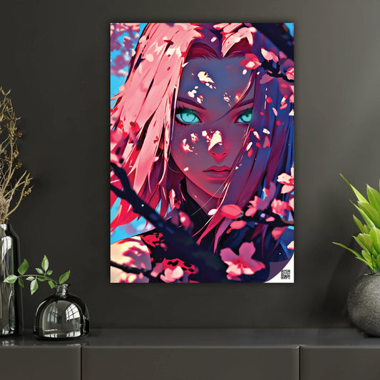 Sakura’s Tranquil Beauty | Interactive AR Anime Picture