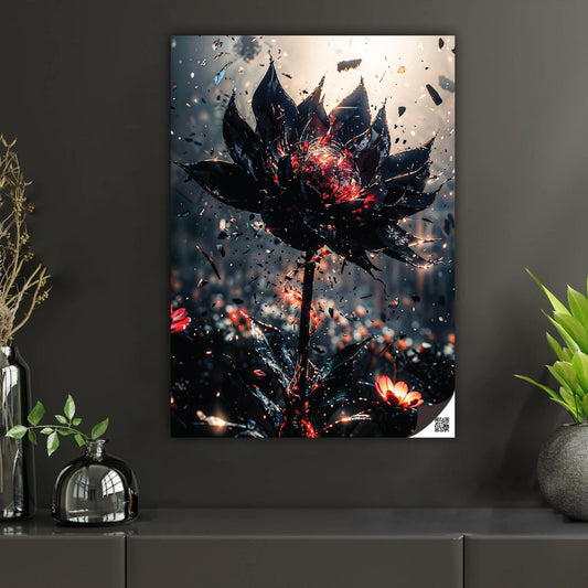 Shadow Lotus Eruption | Interactive AR Art Piece