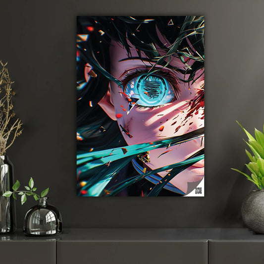 Shattered Resolve | Interactive AR Anime Art Print