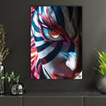 Striped Menace | Interactive AR Anime Art Print