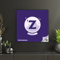 ZenAcademy Logo with Animated Augmented Reality Experience