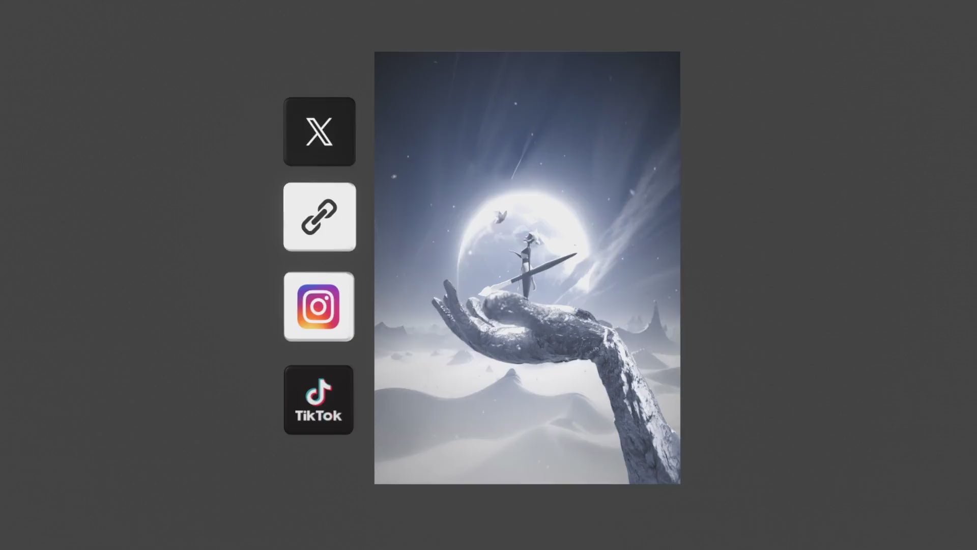 Bigger Than Us | AR Art Print by Raphaël Erba