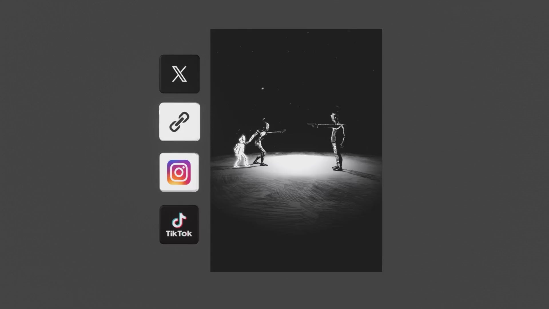 Circle of Violence | Interactive AR Art Print