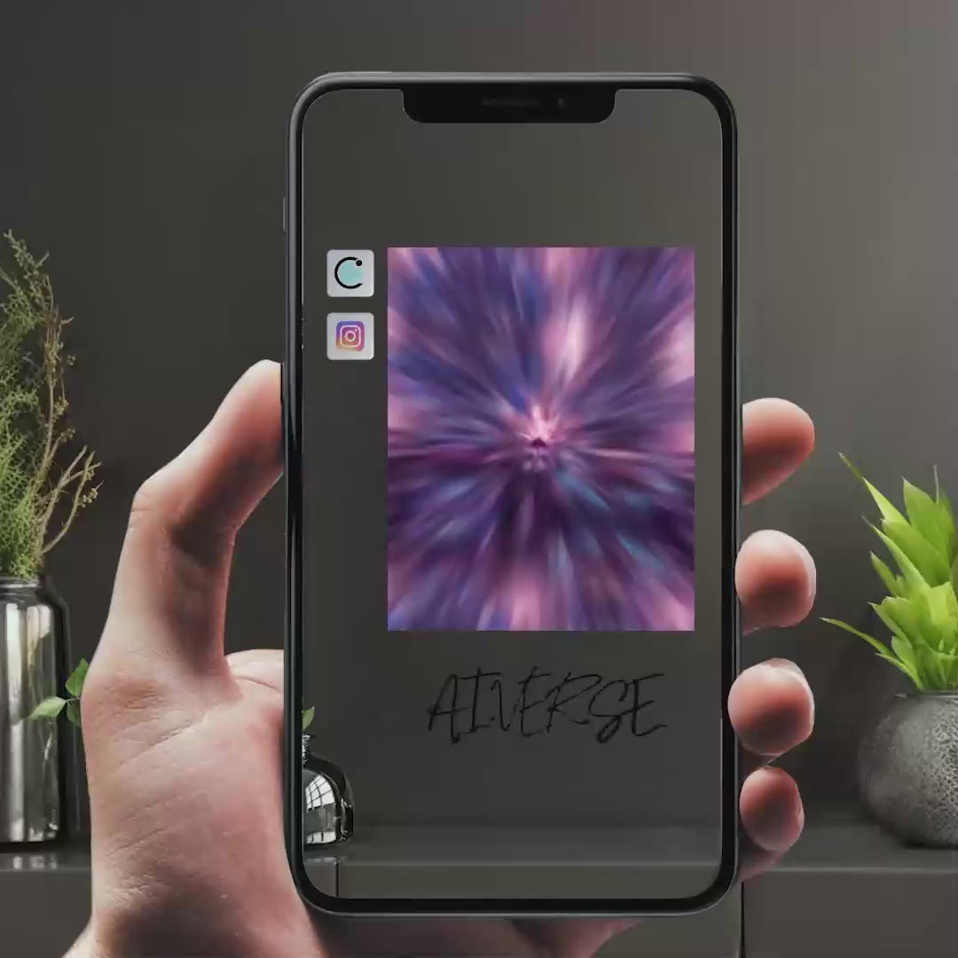 Celestial Lotus Glow | Interactive AR Art Piece